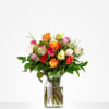 Bouquet: Colourful roses; excl. vase Online